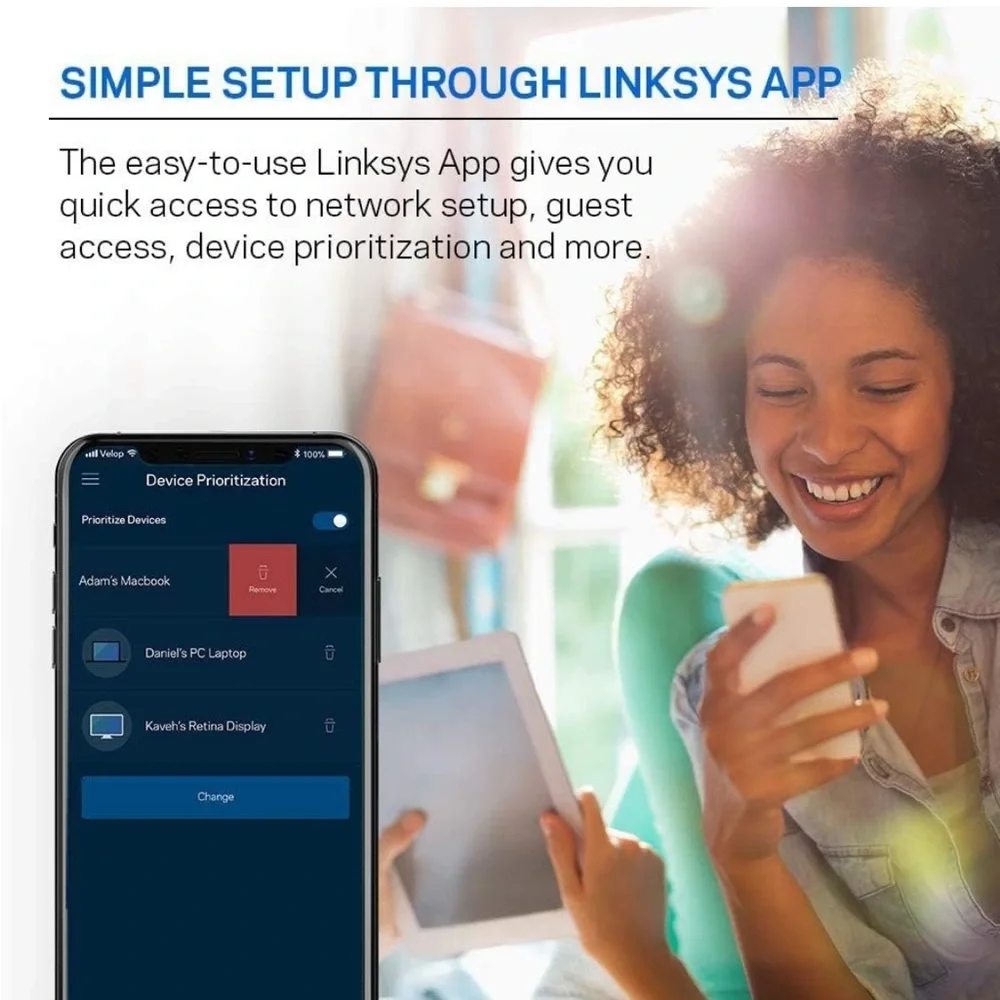 Linksys EA7300 Max-Stream: AC1750 Dual-Band Wi-Fi Router (New, Open Box)